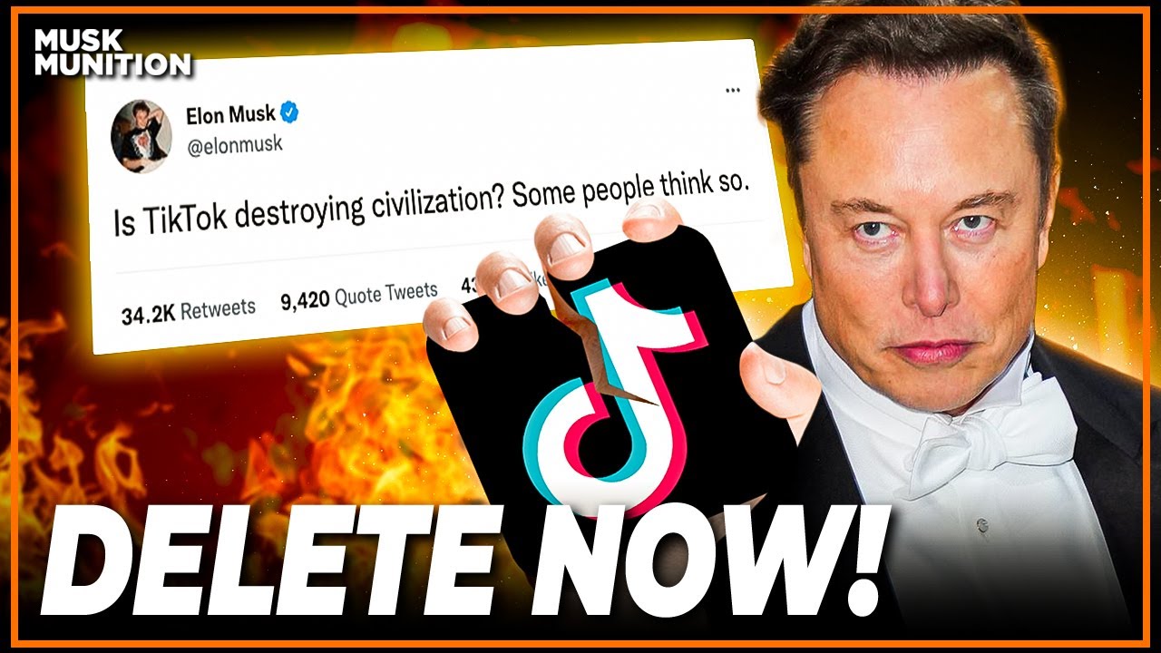 Elon Musk WARNS: Remove TikTok NOW